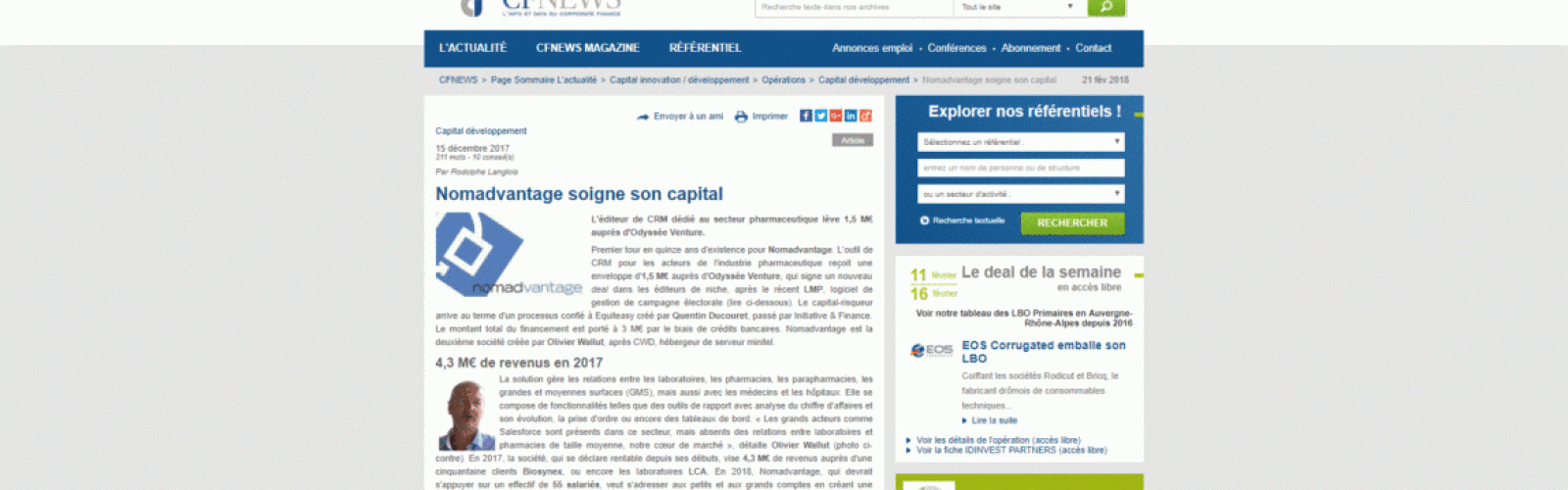 Equiteasy dans CFNEWS