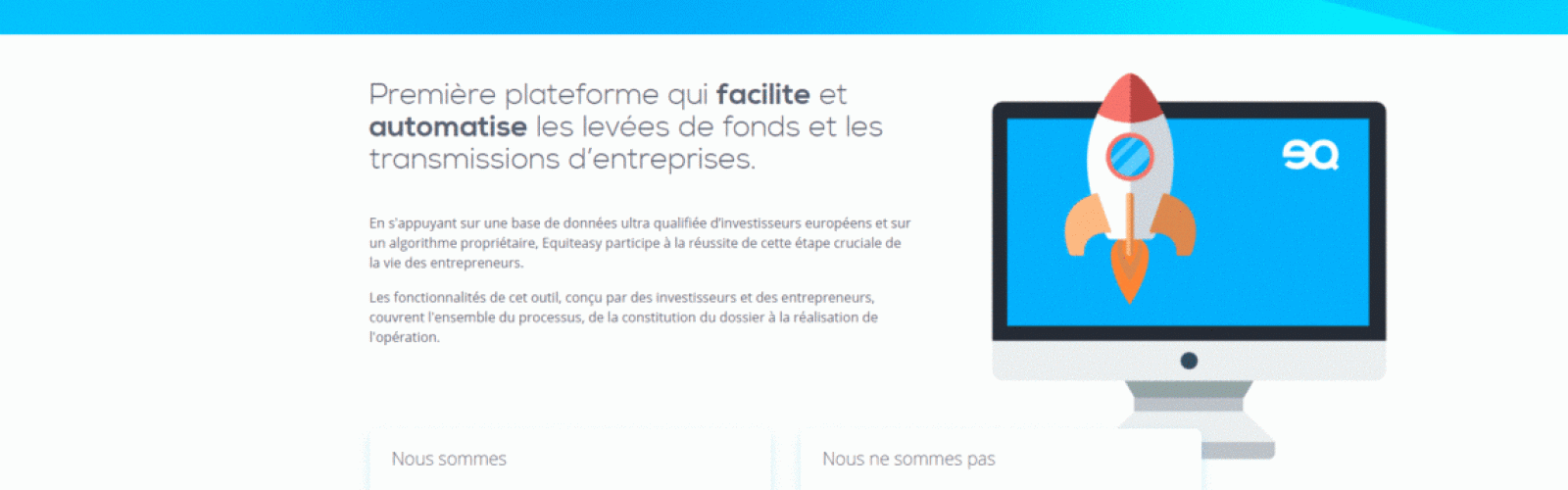 Lancement d'Equiteasy