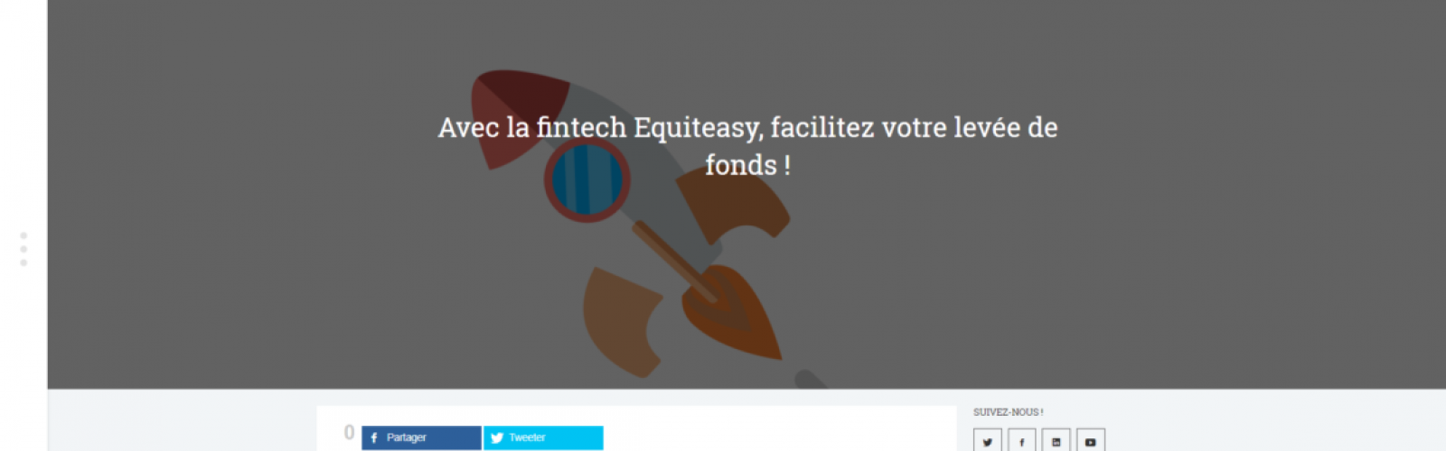 Equiteasy dans FINTECH MAG
